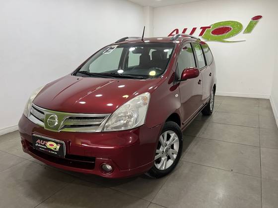 NISSAN GRAND LIVINA 1.8 SL 16V FLEX 4P AUTOMÁTICO NISSAN GRAND LIVINA 1.8 SL 16V FLEX 4P AUTOMÁTICO